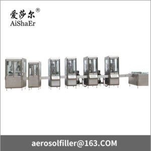 Automatic PU aerosol foam filling machine