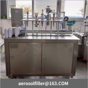 5 in 1 aerosol filling machine