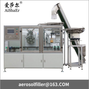Automatic cassette gas valve inserting machine