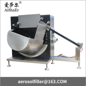Automatic aerosol valve inserter