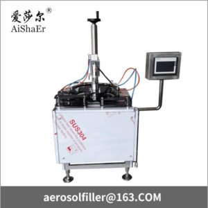 Automatic bag on valve aerosol pressure tester